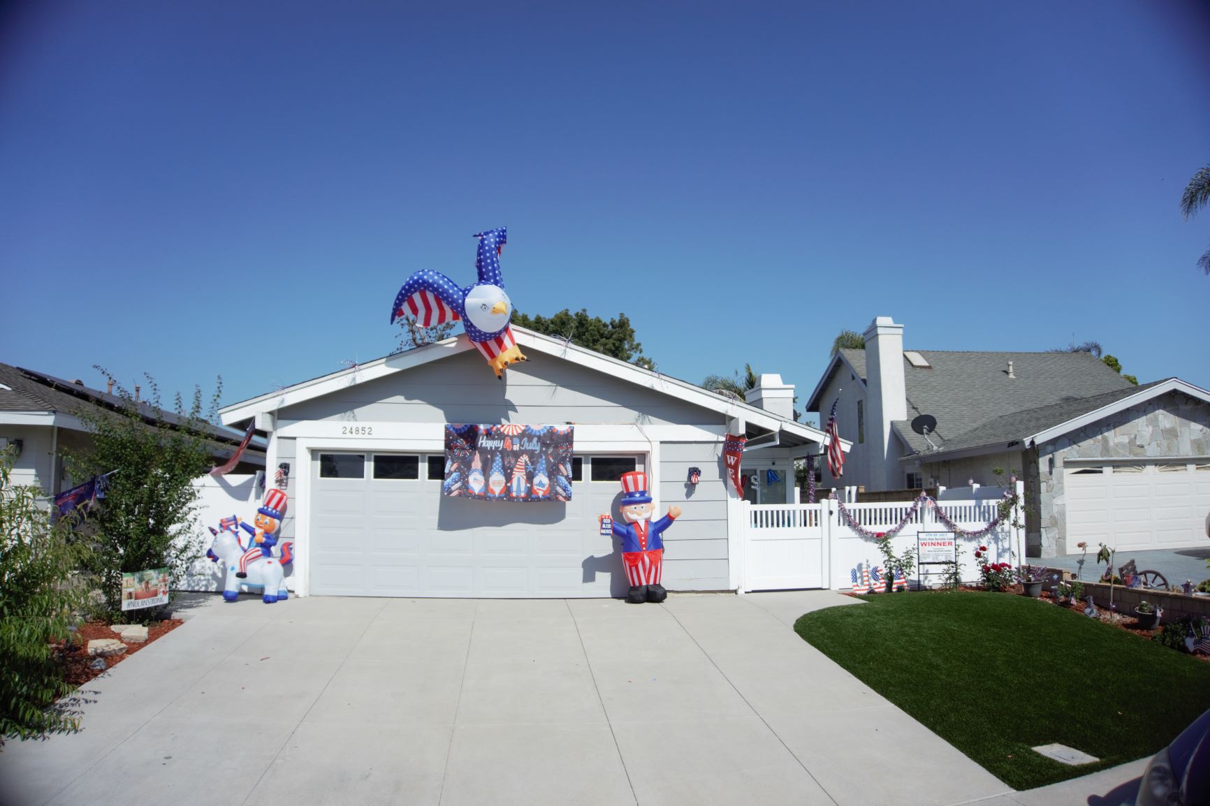 4th of July Patriotic Home Decorating Contest Mission Viejo